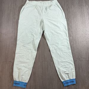 Cotopaxi Ara Women’s  Small Mint Joggers Blue Elastic Cuff Water Wind Resistant